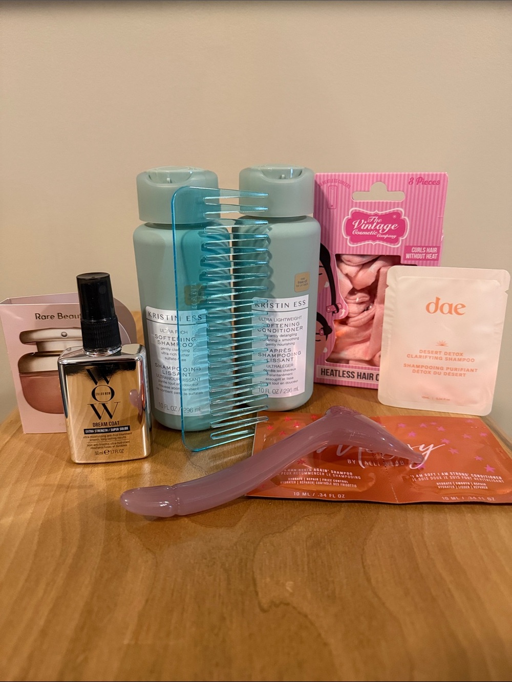 Kristin Ess Softening Shampoo & Conditioner Duo with Accessories